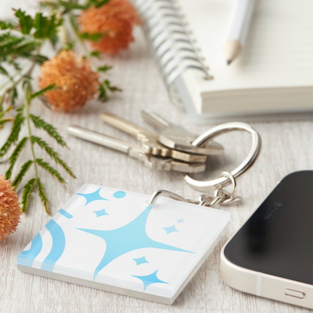 Twinkle stars, Beacon of the Limitless Digital Age Key Ring (Front Right)