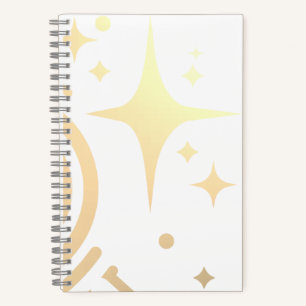 Twinkle stars, Beacon of the Limitless Digital Age Notebook