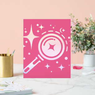 Twinkle stars, Beacon of the Limitless Digital Era Acrylic Sign