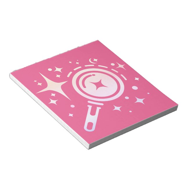 Twinkle stars, Beacon of the Limitless Digital Era Notepad (Angled)