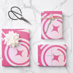 Twinkle stars, Beacon of the Limitless Digital Era Wrapping Paper Sheet