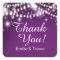 Twinkle String Lights Thank You purple