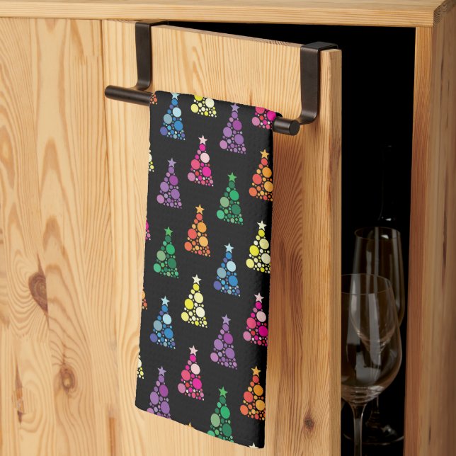 Twinkle Trees Tea Towel (Thirds Fold)