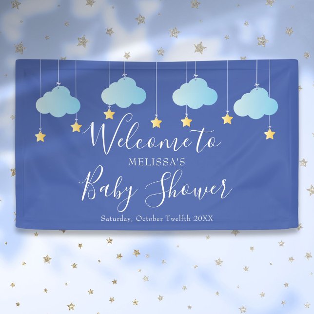 Twinkle Twinkle Baby Shower Sprinkle Welcome Banner (Twinkle Twinkle Baby Shower Sprinkle Welcome Banner)