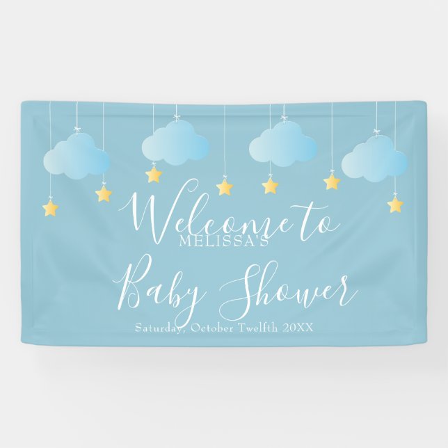 Twinkle Twinkle Baby Shower / Sprinkle Welcome Banner (Horizontal)