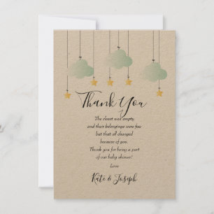 Twinkle Twinkle Baby Shower Thank You Poem