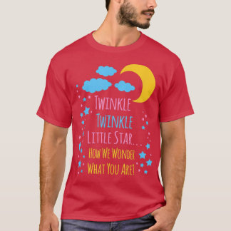 Twinkle Twinkle Baby Shower Theme Gender Reveal Pa T-Shirt
