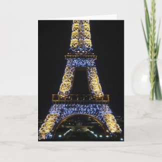 Twinkle,Twinkle Eiffel Tower Card