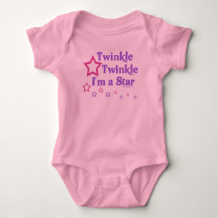 Twinkle Twinkle I'm a Star Baby Bodysuit