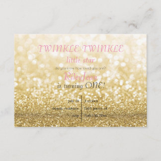 Twinkle twinkle invitation