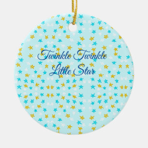 twinkle twinkle litter star add name photo star tw ceramic tree decoration
