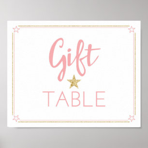 Twinkle Twinkle Little Baby Shower Gift Table sign