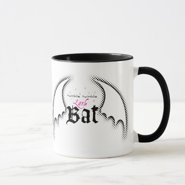Twinkle Twinkle Little Bat - mug (Right)