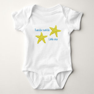 Twinkle twinkle little star baby bodysuit