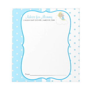Twinkle, Twinkle Little Star -  Baby Boy - Advice Notepad