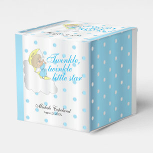 *Twinkle, Twinkle Little Star-  Baby Boy Thank You Favour Box