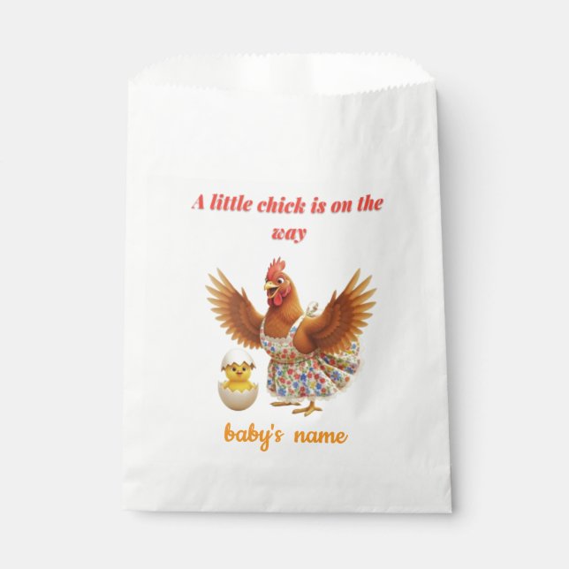 Twinkle Twinkle Little Star Baby shower Favour Bags (Front)