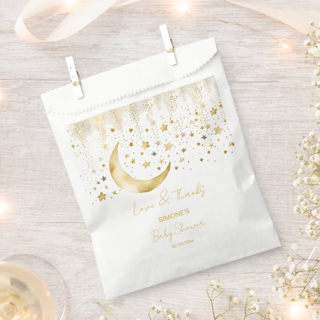 Twinkle twinkle little star baby shower favour favour bags (Clipped)