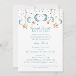 Twinkle, Twinkle Little Star - Baby Shower Invitation