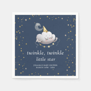 Twinkle Twinkle Little Star Baby Shower Napkin