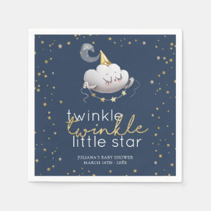 Twinkle Twinkle Little Star Baby Shower Napkin
