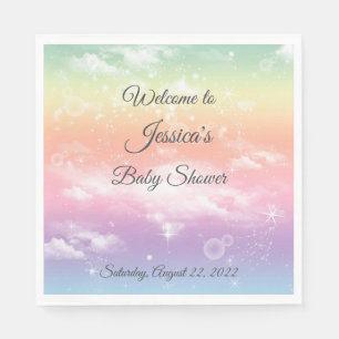 Twinkle Twinkle Little Star Baby Shower Napkin
