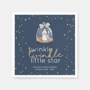 Twinkle Twinkle Little Star Baby Shower Napkin