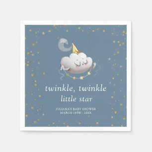 Twinkle Twinkle Little Star Baby Shower Napkin