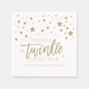 Twinkle Twinkle Little Star Baby Shower Napkins