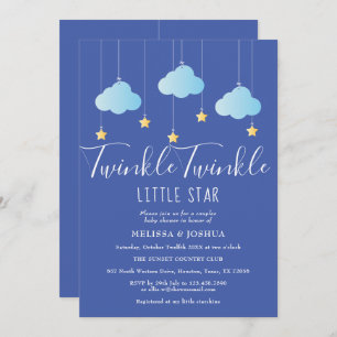 Twinkle Twinkle Little Star Baby Shower / Sprinkle Invitation