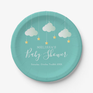 Twinkle Twinkle Little Star Baby Shower / Sprinkle Paper Plate