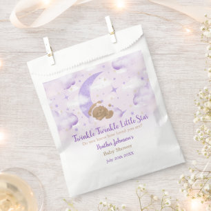 Twinkle Twinkle Little Star Bear Baby Shower Favour Bags