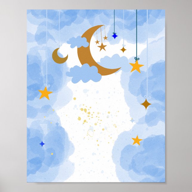 Twinkle Twinkle Little Star Blank DIY Poster (Front)