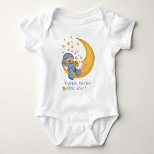 Twinkle Twinkle Little Star (blue) Infant Baby Bodysuit
