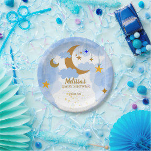 Twinkle twinkle little star custom paper plate