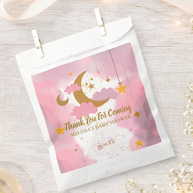 Twinkle twinkle little star custom pink favour bags (Creator Uploaded)
