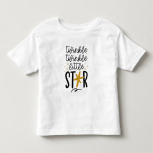 Twinkle Twinkle Little Star Doodle Toddler T-Shirt