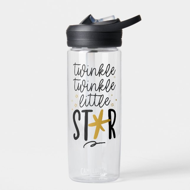 Twinkle Twinkle Little Star Doodle Water Bottle (Left)
