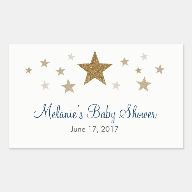 Twinkle Twinkle Little Star Favour Stickers (Front)