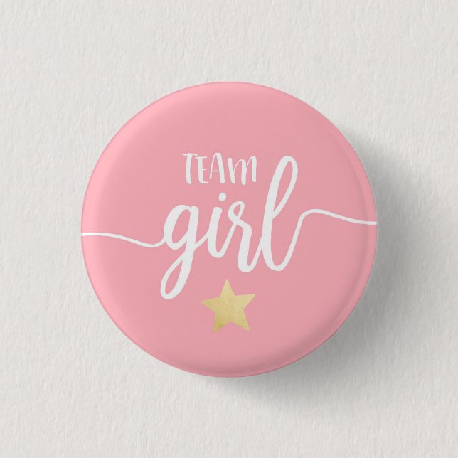 Twinkle Twinkle Little Star Gender Reveal 3 Cm Round Badge (Front)