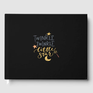 twinkle twinkle little star guest book