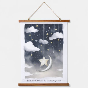 Twinkle Twinkle little star Hanging Tapestry