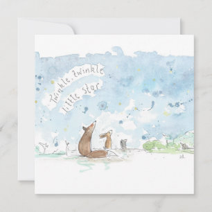 Twinkle twinkle Little Star Nursery Rhyme art