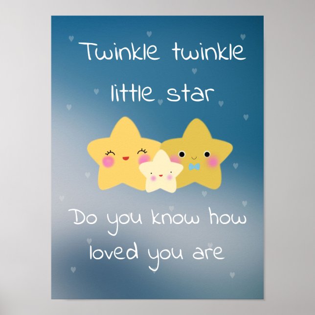 Twinkle twinkle little star | Poster (Front)
