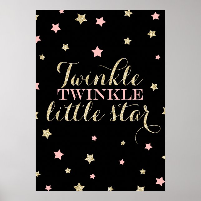 Twinkle Twinkle Little Star Poster (Front)