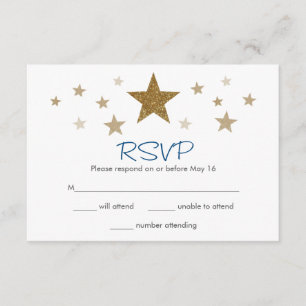 Twinkle Twinkle Little Star RSVP Card