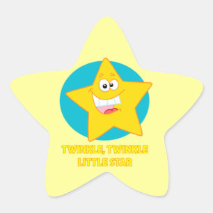 twinkle twinkle little star sticker