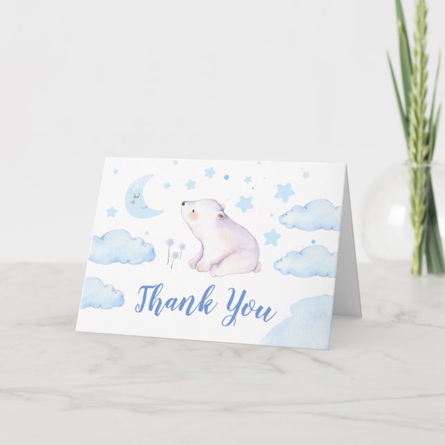 Twinkle twinkle little star thank you card (Front)