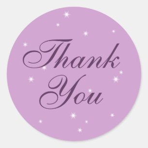 Twinkle Twinkle Little Star Thank You Sticker