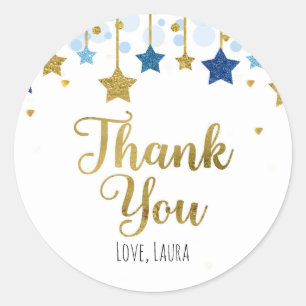 Twinkle Twinkle Little Star Thank You Stickers